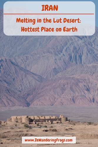 Melting in the Iran Desert Dash-e Lut: Hottest Place on Earth // Ancien Caravanserai in the Lut Desert
