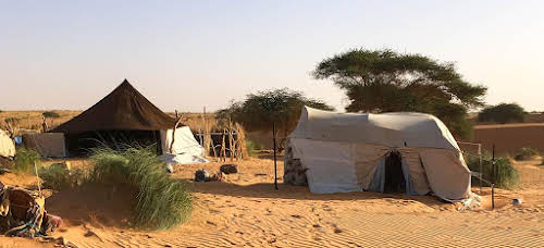 Travel Horror Stories: When Travel Goes Wrong // Nomad Camp near Chinguetti in Mauritania Photo Trina Marie Phillips