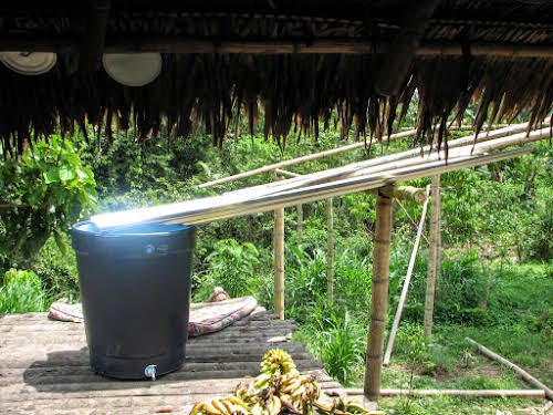 Collecting rainwater