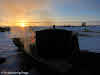 Arctic Canada Inuvik Winter Camping Tundra Dog Sledding // Morning coffee brewing, Western-style