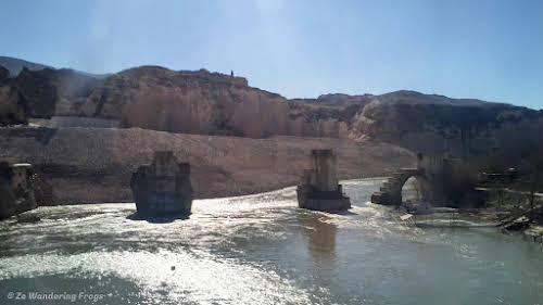 Best of East Turkey: Mt Ararat, Van, Sanliurfa, Mount Nemrut, and Gaziantep // 12th-century Old Tigris Bridge in Hasankeyf