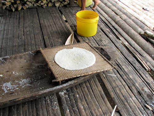 Bread ready for firing