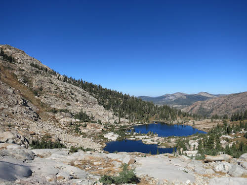 Doris Lake from Rockbound Pass