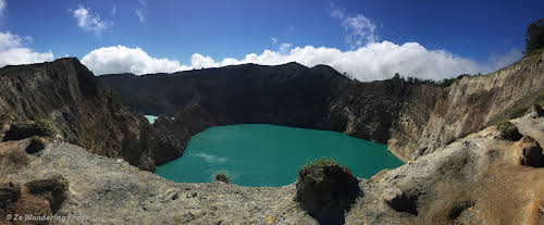Hiking Kelimutu National Park at Sunrise // Kelimutu Crater Lake: Tiwu Ata Polo or Enchanted Lake