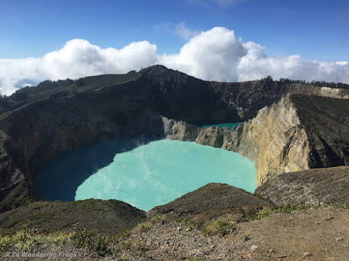 Hiking Kelimutu National Park at Sunrise // Kelimutu Crater Lake: Tiwu Nuwa Muri Koo Fai or Lake of Young Men and Maidens