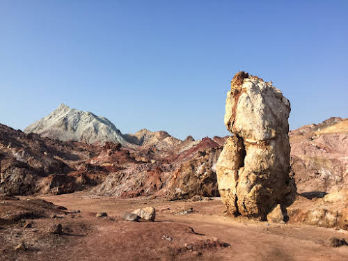 Rainbow Valley on Hormuz Island Iran