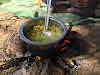 India. Rajasthan Thar Desert Camel Trek. Vegetable dish