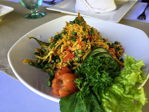 Indonesia. Bali Cooking Class. Lawar Salad