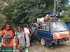 Indonesia. Papua Baliem Valley Trekking. Bemo Bus To the Trailhead