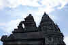 Indonesia. Yogyarkarta Pramantan Temple. Candi against the blue sky