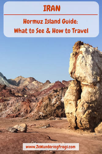 Iran Hormuz Island Guide: What to See & How to Travel // Rainbow Valley