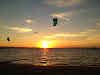Kiteboarding Sunset Session