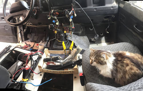Land Rover 4×4 Conversion // Electrical Work in Progress