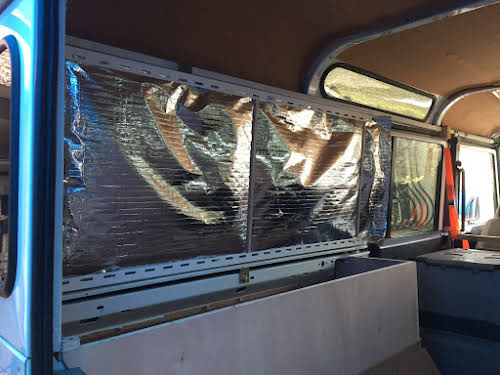 Land Rover 4×4 Conversion // Foil Insulation