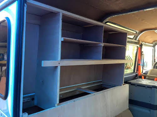 Land Rover 4×4 Conversion // Interior Storage