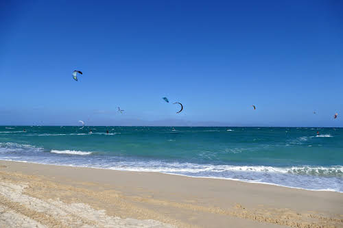 Kiteboarding in La Ventana