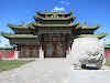 Mongolia. Ulaanbaatar. Gate to Winter Palace of the Bogd Khan