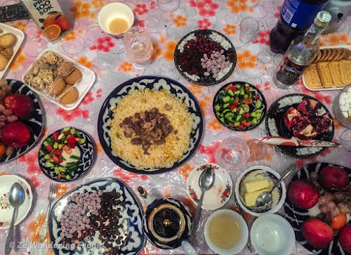 Off-the-Beaten Path Uzbekistan: A 3-Day Aral Sea Tour // Uzbek Hospitality: Tea Time at our Guesthouse