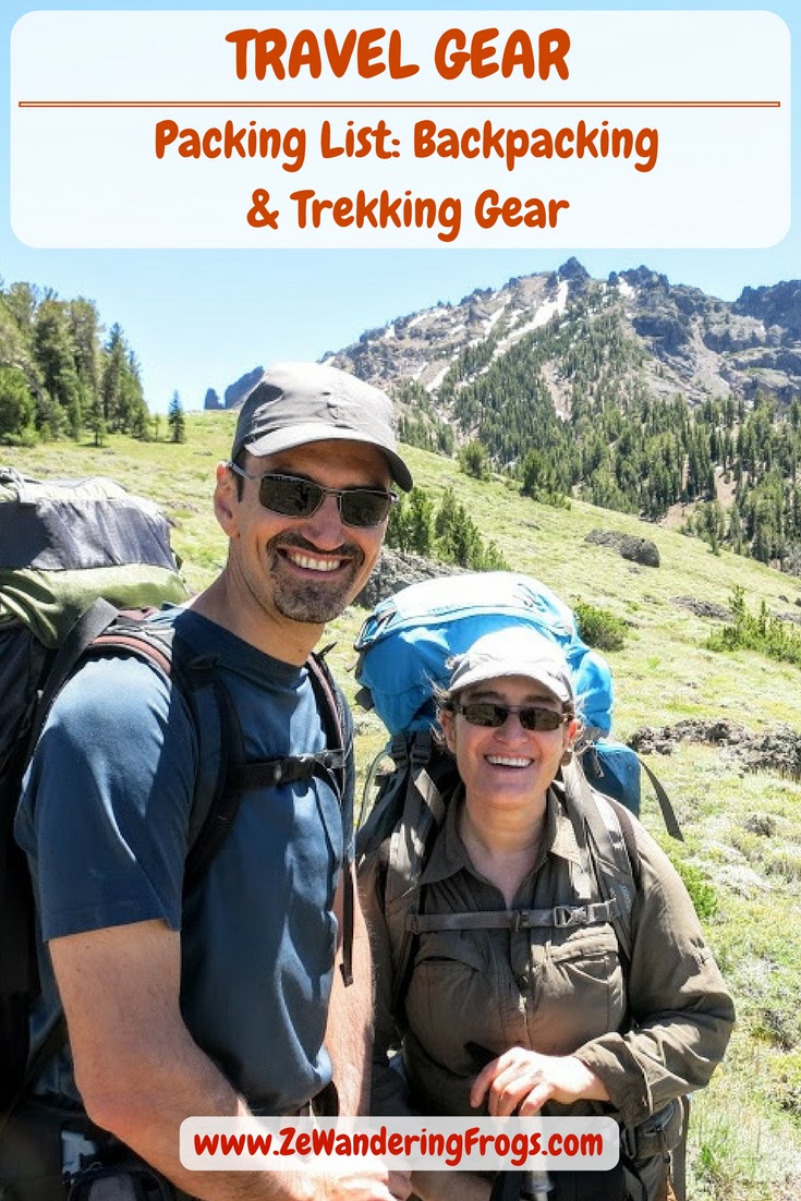 Our Packing List: Backpacking & Trekking - Packing List For Backpacking AnD Trekking Gear Pinterest