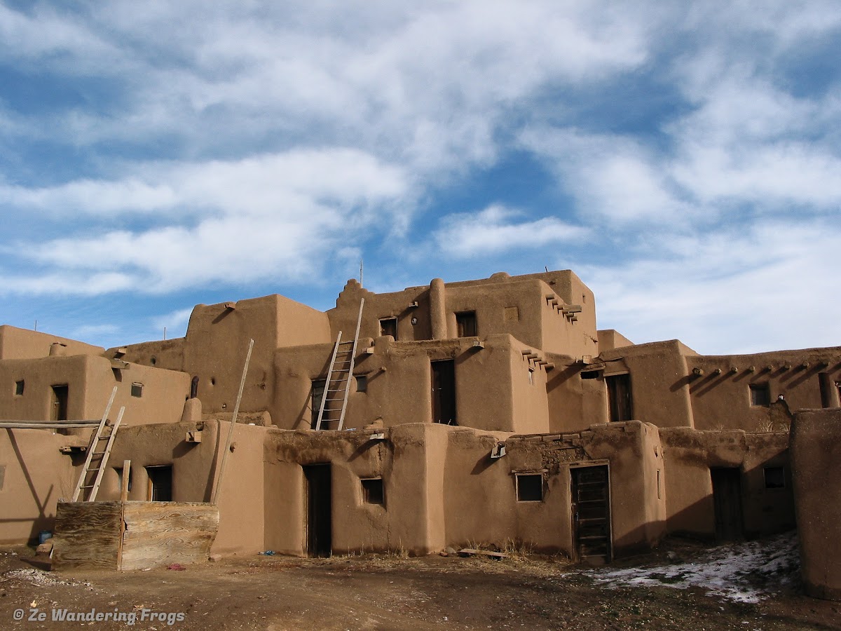 native american adobe houses